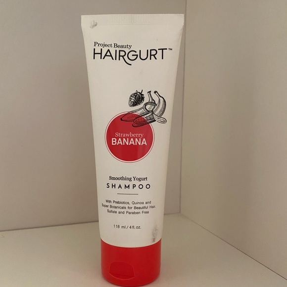 HAIRGURT Smoothing Yogurt Shampoo Strawberry Banana NEW - Picture 1 of 2